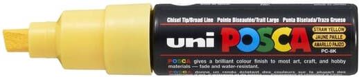 Posca uni-ball Paint Marker op waterbasis PC-8K strogeel - Foto 2