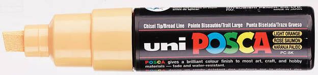 Posca uni-ball Paint Marker op waterbasis PC-8K zalmroze