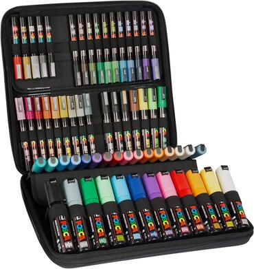 Posca paintmarker in luxe koffer 60 stuks assorti - Foto 2