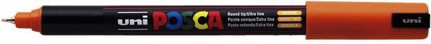 Posca uni-ball Paint Marker op waterbasis PC-1MR donkeroranje