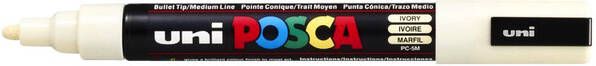 Posca uni ball Paint Marker op waterbasis PC 5M ivoor