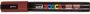 Posca uni-ball Paint Marker op waterbasis PC-5M robijnrood - Thumbnail 2