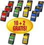 Post-It Index Standaard voordeelpak 10 + 2 GRATIS geassorteerde kleuren - Thumbnail 2