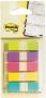 Post-it Index Smal ft 11 9 x 43 2 mm blister met 5 kleuren 20 tabs per kleur - Thumbnail 2