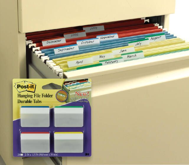 Post-it Indextabs 3M Post it 686 38x50.8mm strong gebogen assorti