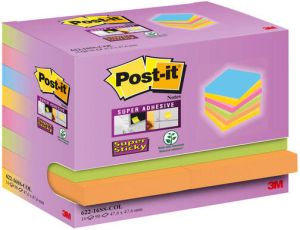 Post-it Memoblok 3M Post it 622 47 6x47 6mm color notes