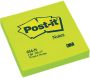 Post-it Memoblok 3M Post it 654 76x76mm neon groen - Thumbnail 3