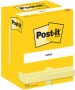 Post-It Notes 100 vel ft 76 x 102 mm geel pak van 12 blokken - Thumbnail 1