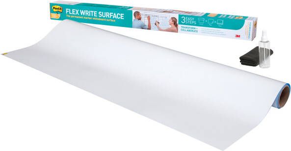 Post-it Whiteboardfolie 3M Post it Flex Write Surface 121 9x243 8cm wit