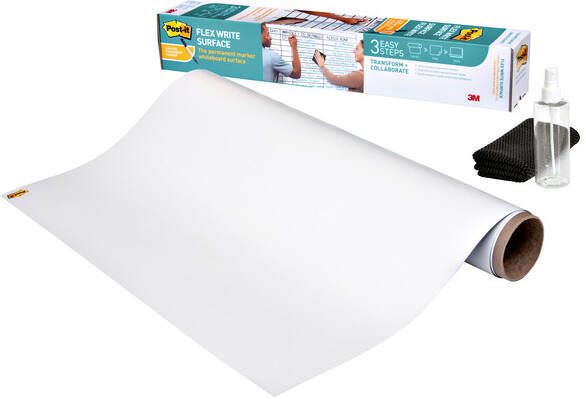 Post-it Whiteboardfolie Super Sticky Flex Write Surface 60 9x91 4cm wit