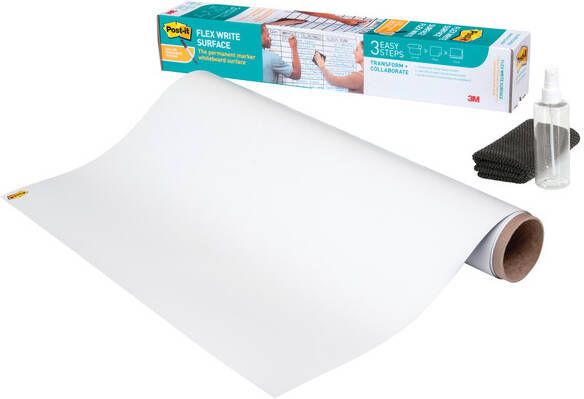 Post-it Whiteboardfolie 3M Post it Flex Write Surface 60 9x91 4cm wit