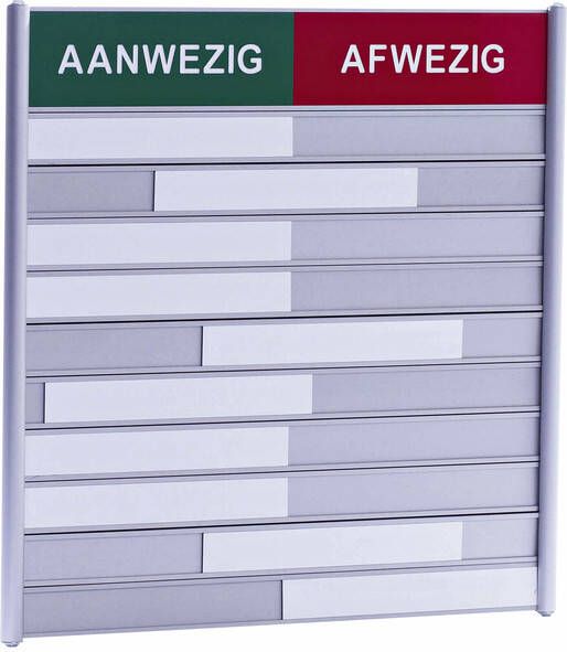 Posta Aan - afwezigheidsbord voor 10 plaatsen - Foto 2