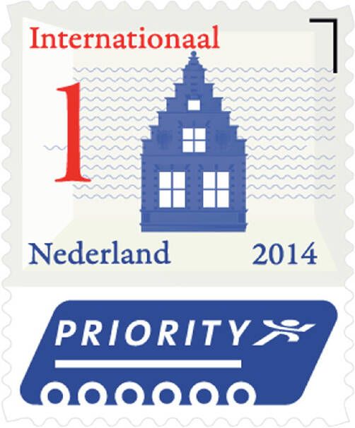 Postzegels Postzegel Internationaal Waarde 1 Echt Hollands zelfklevend set Ã  50 stuks