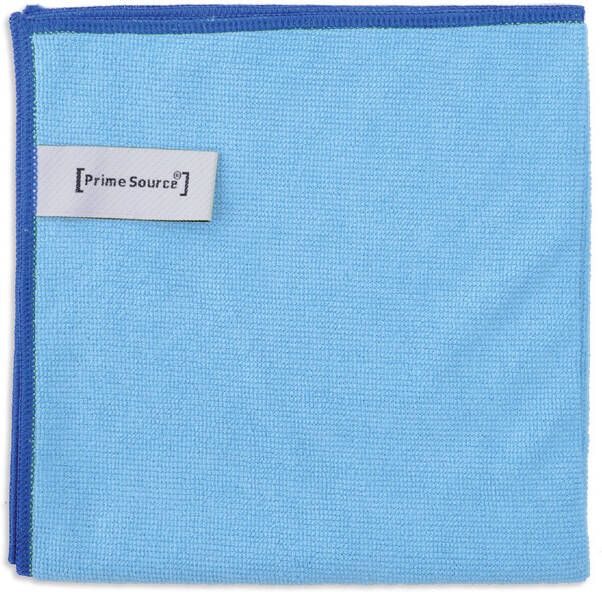 Primesource Microvezeldoek professional blauw 38x38cm 10 stuks