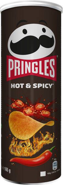 Pringles Chips hot spicy 165gr