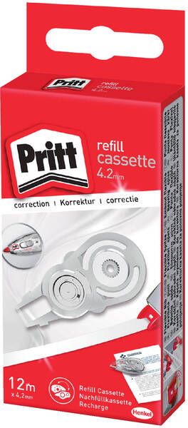 Pritt vulling voor correctieroller Refill Flex 4 2 mm x 12 m in ophangdoosje