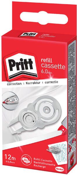 Pritt vulling voor correctieroller Refill Flex 6 mm x 12 m in ophangdoosje