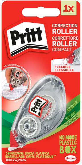 Pritt correctieroller Compact Flex 4 2 mm x 10 m op blister