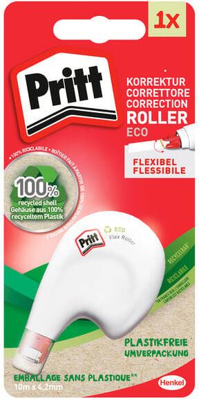 Pritt Correctieroller 4.2mmx10m eco flex op blister