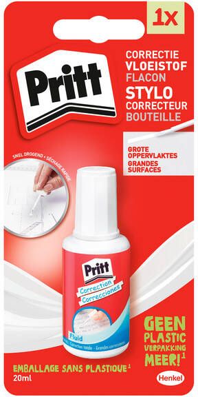 Pritt Correctievloeistof Correct-it 20ml blister