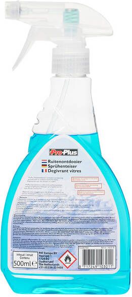 ProPlus Ruitenontdooier met triggerspray 500ml