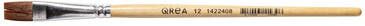 Qrea Kwast synthetisch haar nr 12 breedte 12 3mm