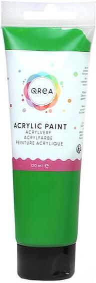 Qrea Acrylverf 120 ml briljant groen