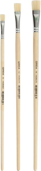 Qrea Kwast varkenshaar setà 3 breedtes