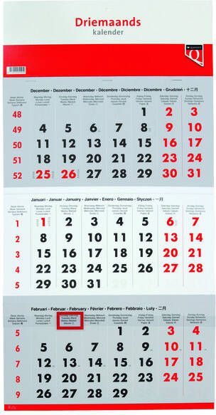 Quantore 3-Maandskalender 2024