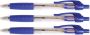 Quantore Balpen Grip drukknop blauw medium 12 stuks - Thumbnail 2