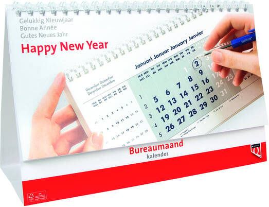 Quantore Bureaumaandkalender 2026