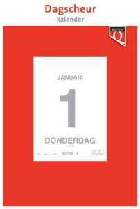 Quantore Dagscheurkalender 2023 12x17cm