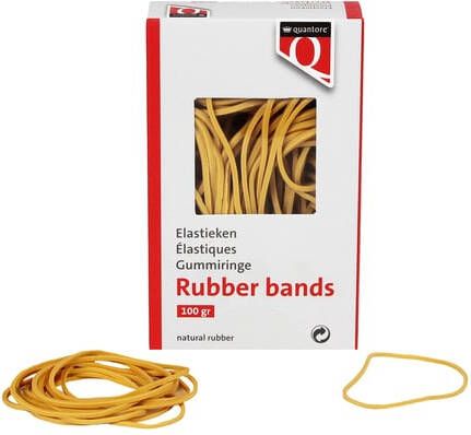 Quantore Dunne elastiekjes 90x1 5x1mm 100gram