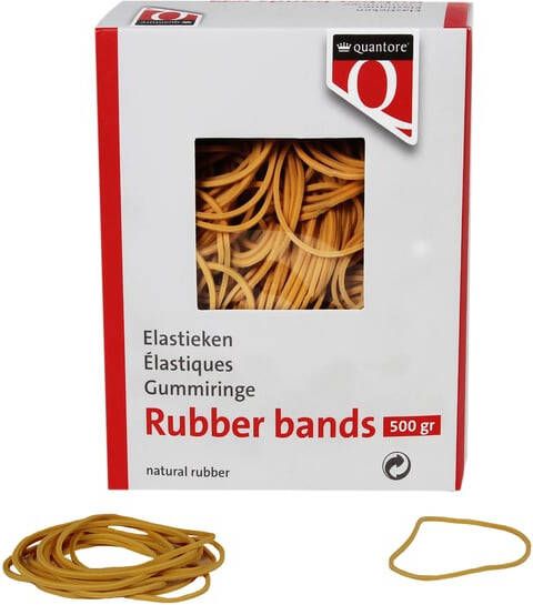 Quantore Elastiek 19 90x1 5x1mm 500gram