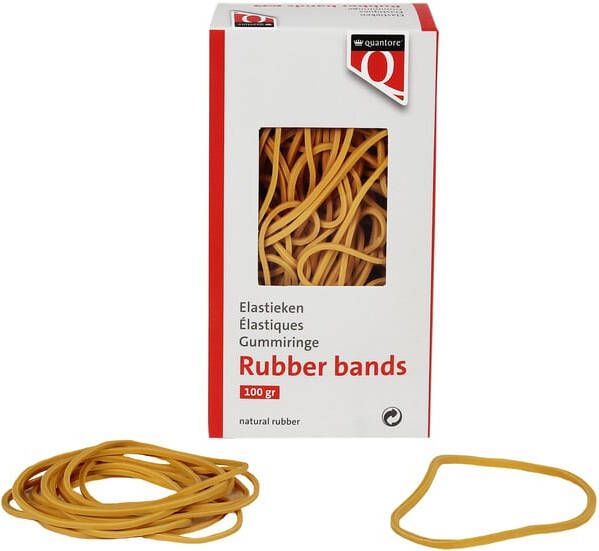 Quantore Elastiek 24 150x1 5x1mm 100gram