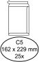 Quantore Envelop akte C5 162x229mm zelfklevend wit 25stuks - Thumbnail 2