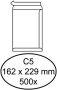 Quantore Envelop akte C5 162x229mm zelfklevend wit 500stuks - Thumbnail 2