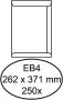 Quantore Envelop akte EB4 262x371mm wit 250stuks - Thumbnail 3