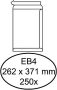Quantore Envelop akte EB4 262x371mm zelfklevend wit 250stuks - Thumbnail 3