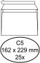 Quantore Envelop bank C5 162x229mm zelfklevend wit 25stuks - Thumbnail 2