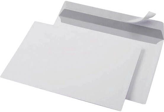 Quantore Envelop bank C6 114x162mm zelfklevend wit 25stuks - Foto 1