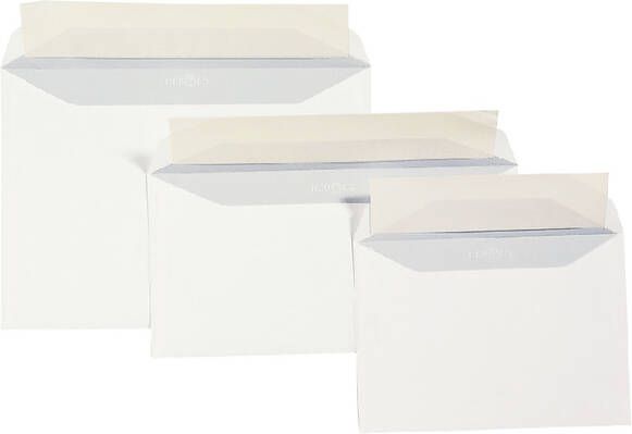 Quantore Envelop bank C6 114x162mm zelfklevend wit 500stuks - Foto 1