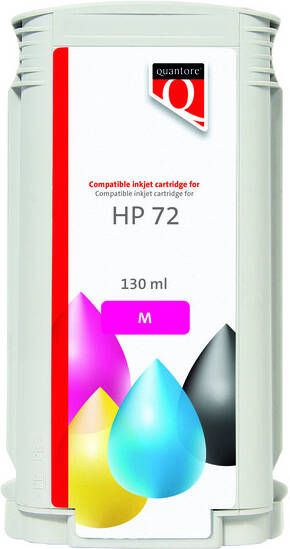Quantore Inktcartridge alternatief tbv HP 72 C9372A rood