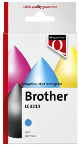 Quantore Inktcartridge alternatief tbv Brother LC3213 blauw
