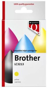 Quantore Inktcartridge alternatief tbv Brother LC3213 geel