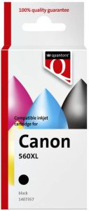 Quantore Inktcartridge alternatief tbv Canon PG560XL zwart
