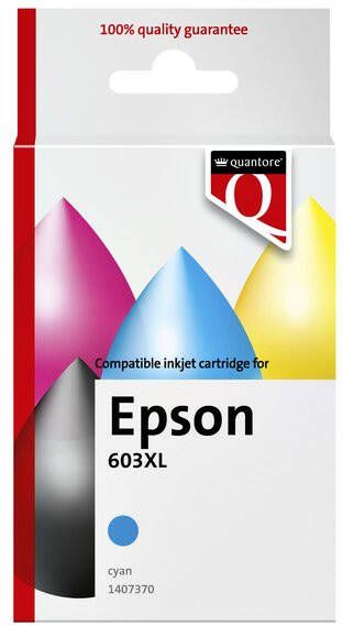 Quantore Inktcartridge alternatief tbv Epson 603XL blauw