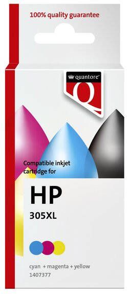 Quantore Inktcartridge alternatief tbv HP 305XL kleur