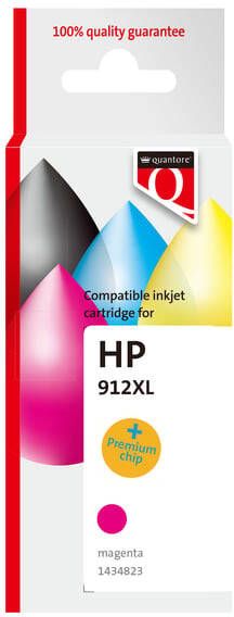 Quantore Inktcartridge alternatief tbv Hp 912XL 3YL82AE hc rood