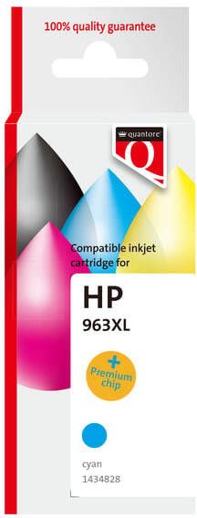 Quantore Inktcartridge alternatief tbv Hp 963XL 3JA27AE hc blauw